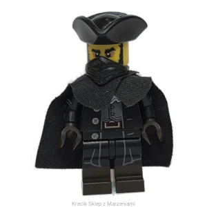 Figurka LEGO col301 The Mystery Man (Highwayman), Series 17 [Collectible Minifigures : Series 17 Minifigures] | minifigurka ludzik