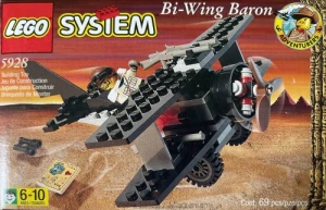 LEGO 5928 Bi-Wing Baron [Adventurers: Desert] | adventures Indiana Jones samolot awionetka