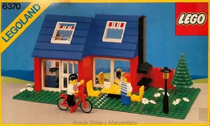 LEGO 6370 Weekend Home [Classic Town: Building] | city miasto dom domek