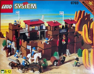 LEGO 6769 Fort Legoredo [Western: Cowboys] z instrukcją | dziki zachód Wild West Avalon