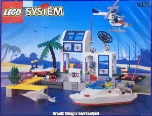 LEGO 6338 Hurricane Harbor [Classic Town: Coast Guard] | city miasto port ratownicy
