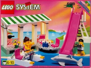 LEGO 6489 Seaside Holiday Cottage [Town: Paradisa] | city miasto plaża zjeżdżalnia motorówka