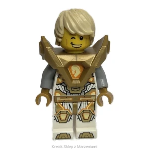 Figurka LEGO nex146 Lance Richmond - Hair, Pearl Gold Armor [NEXO KNIGHTS] | minifigurka ludzik