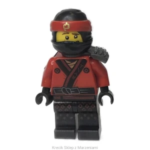 Figurka LEGO njo0316 Kai - The LEGO Ninjago Movie, Pearl Dark Gray Katana Holder [The LEGO NINJAGO Movie] | minifigurka ludzik