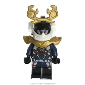 Figurka LEGO njo0390 Samurai X (Pixal / P.I.X.A.L.) - Sons of Garmadon / Hunted, Large Horns [NINJAGO] | minifigurka ludzik