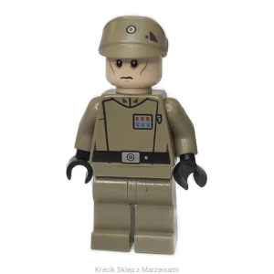 Figurka LEGO sw0623 Imperial Officer (Captain / Commandant / Commander) - Dark Tan Uniform [Star Wars : Star Wars Rebels] | minifigurka ludzik