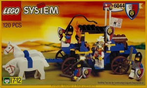 LEGO 6044 King's Carriage [Castle: Royal Knights] z instrukcją | zamek rycerze król karoca