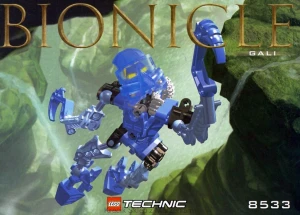LEGO 8533 Gali [BIONICLE: Toa] | niebieski wodny