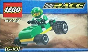 LEGO 6707 Green Buggy [Town: Race] z instrukcją | city miasto wyścigówka
