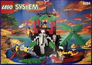 LEGO 6264 Forbidden Cove [Classic Pirates: Islanders] | piraci wyspiarze wyspa Król Kahuka