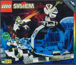 LEGO 6958 Android Base [Space: Exploriens] z instrukcją | kosmos baza kosmiczna