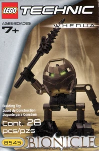 LEGO 8545 Whenua [BIONICLE: Turaga] z pudełkiem | czarny