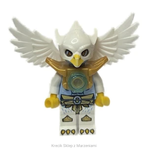 Figurka LEGO loc014 Ewar - Pearl Gold Armor [LEGENDS OF CHIMA] | minifigurka ludzik