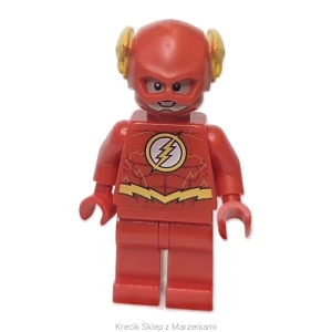 Figurka LEGO sh0473 The Flash - Gold Outlines on Chest [Super Heroes (DC) : Justice League] | minifigurka ludzik