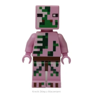 Figurka LEGO min021 Zombie Pigman [Minecraft] | minifigurka ludzik