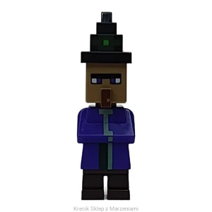Figurka LEGO min046 Witch - Fixed Printed Hat [Minecraft] | minifigurka ludzik