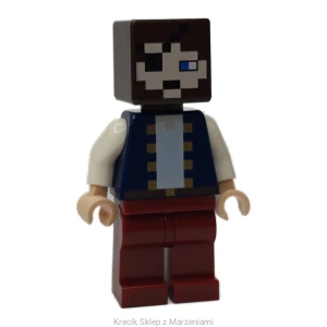 Figurka LEGO min068 Pirate [Minecraft] | minifigurka ludzik