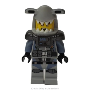 Figurka LEGO njo0362 Shark Army Great White - Scuba Suit [The LEGO NINJAGO Movie] | minifigurka ludzik