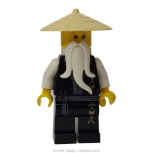 Figurka LEGO njo0495 Wu Sensei - Legacy, Black Robe [NINJAGO : NINJAGO Legacy] | minifigurka ludzik