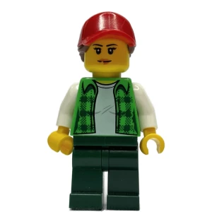 Figurka LEGO cty0838 Truck Driver, Female [Town : City : Traffic] | minifigurka ludzik
