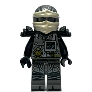 Figurka LEGO njo0285 Zane - The Hands of Time, Black Armor [NINJAGO : The Hands of Time] | minifigurka ludzik