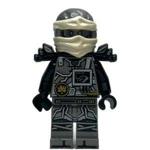 Figurka LEGO njo0285 Zane - The Hands of Time, Black Armor [NINJAGO : The Hands of Time] | minifigurka ludzik