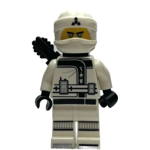 Figurka LEGO njo0318 Zane - The LEGO Ninjago Movie, Black Quiver [The LEGO NINJAGO Movie] | minifigurka ludzik