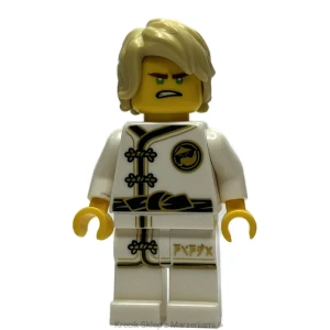 Figurka LEGO njo0347 Lloyd - White Wu-Cru Training Gi [NINJAGO : NINJAGO Other] | minifigurka ludzik