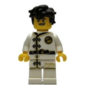 Figurka LEGO njo0348 Jay - White Wu-Cru Training Gi [NINJAGO : NINJAGO Other] | minifigurka ludzik