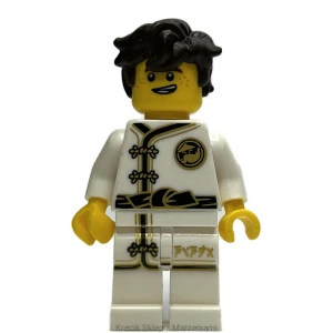 Figurka LEGO njo0348 Jay - White Wu-Cru Training Gi [NINJAGO : NINJAGO Other] | minifigurka ludzik