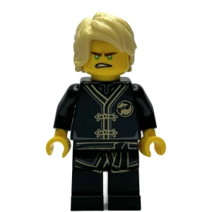 Figurka LEGO njo0424 Lloyd - Black Wu-Cru Training Gi [NINJAGO : NINJAGO Other] | minifigurka ludzik