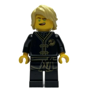 Figurka LEGO njo0424 Lloyd - Black Wu-Cru Training Gi [NINJAGO : NINJAGO Other] | minifigurka ludzik