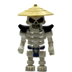 Figurka LEGO njo0496 Wyplash (Skulkin) - Legacy, Angular Rib Cage, Closed Mouth, Shoulder Pads [NINJAGO : NINJAGO Legacy] | minifigurka ludzik