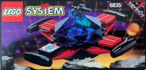 LEGO 6835 Saucer Scout [Space: Spyrius] z instrukcją | kosmos statek spodek kosmiczny
