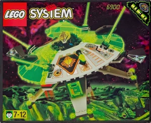 LEGO 6900 Cyber Saucer [Space: UFO] z instrukcją | kosmos statek spodek kosmiczny ufoludek