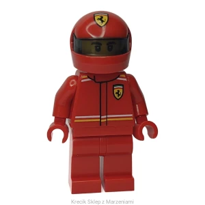 Figurka LEGO sc122 Ferrari SF-24 Driver [SPEED CHAMPIONS] | minifigurka ludzik