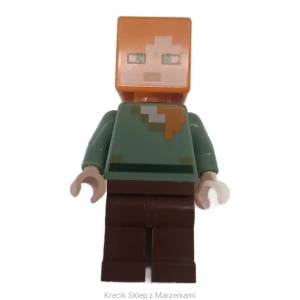 Figurka LEGO min017 Alex - Reddish Brown Legs [Minecraft] | minifigurka ludzik