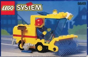 LEGO 6649 Street Sweeper [Classic Town: Traffic] z instrukcją | city miasto zamiatarka