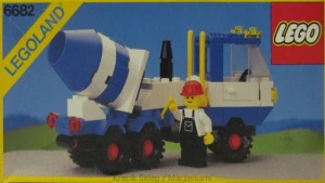 LEGO 6682 Cement Mixer [Classic Town: Construction] z instrukcją | city miasto betoniarka