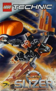 LEGO 8521 Flare [Technic: Throwbot & Slizer] z instrukcją i pojemnikiem