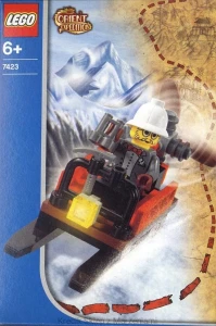 LEGO 7423 Mountain Sleigh [Adventurers: Orient Expedition] | adventures skuter