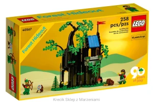 LEGO 40567 Forest Hideout [Castle: Forestmen & Forest People] z instrukcją i pudełkiem | Leśna kryjówka