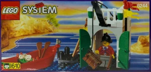 LEGO 6244 Armada Sentry [Classic Pirates: Imperial Armada] z instrukcją | piraci żołnierze Hiszpanie Hiszpan strażnica