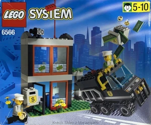 LEGO 6566 Bank [Town Jr.: Traffic] | city miasto konwój