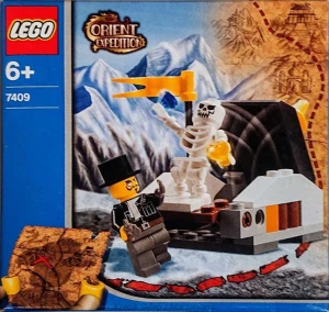 LEGO 7409 Secret of the Tomb [Adventurers: Orient Expedition] | kryjówka szkielet